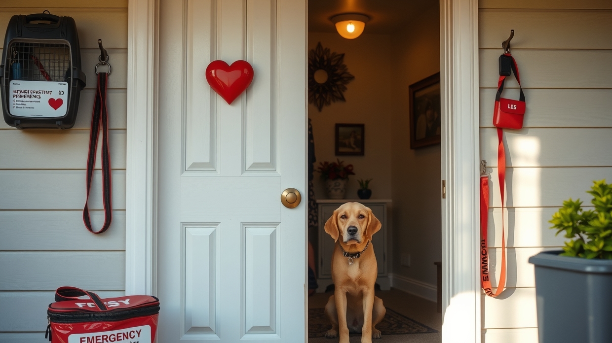 Preparedness kit design with checklists and contact pages