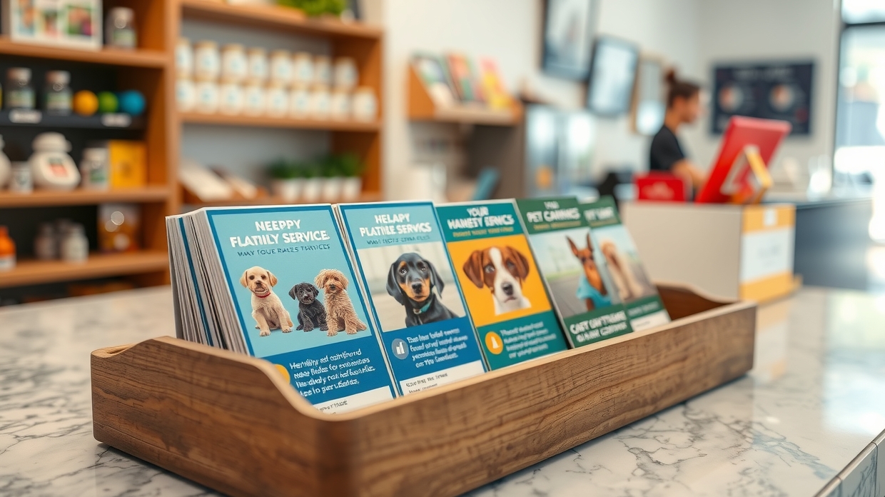 Inquiry graph from rack card counter displays