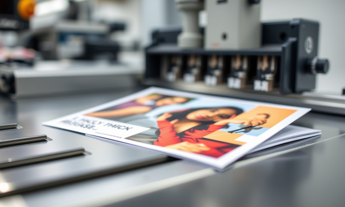 How to Prepare RGB To CMYK Conversion For Postcards Without Common File Errors: a finishing check scene showing clean trim, sharp corners, and consistent color.