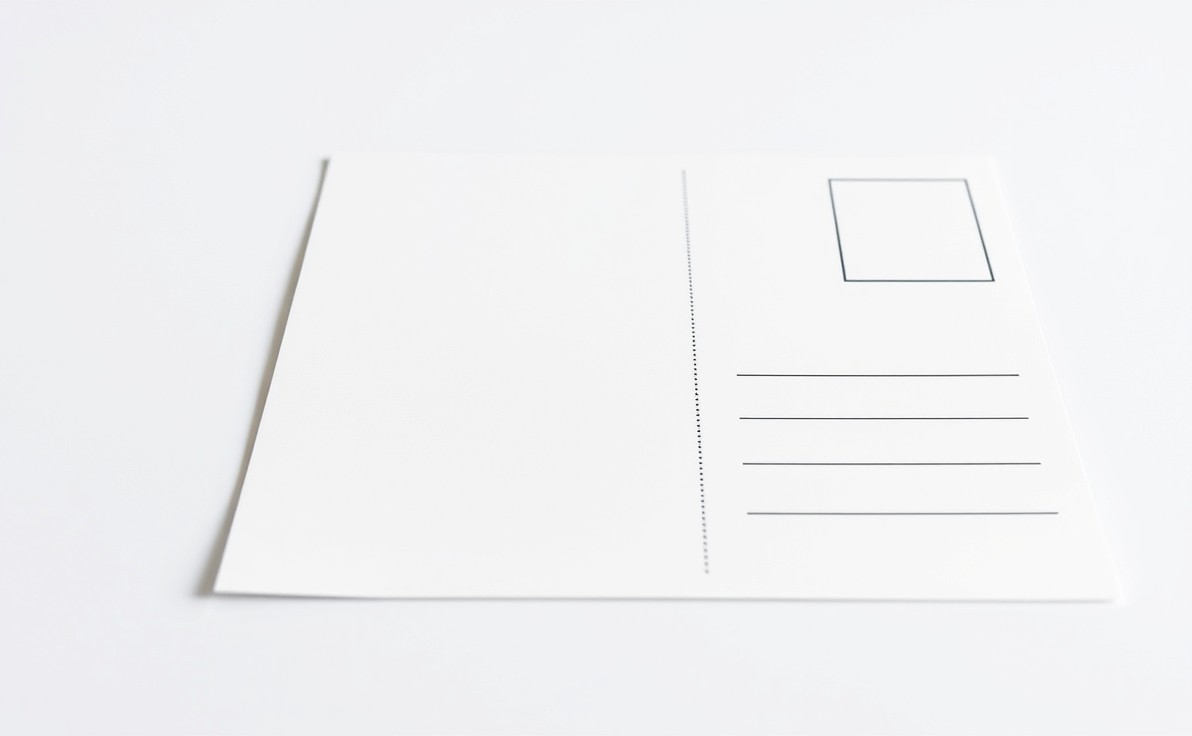 Illustrator Postcard Templates: The Best Template or Tool Path for Fast Postcard Design: a postcard proof sheet marked with bleed and safe-zone notes.