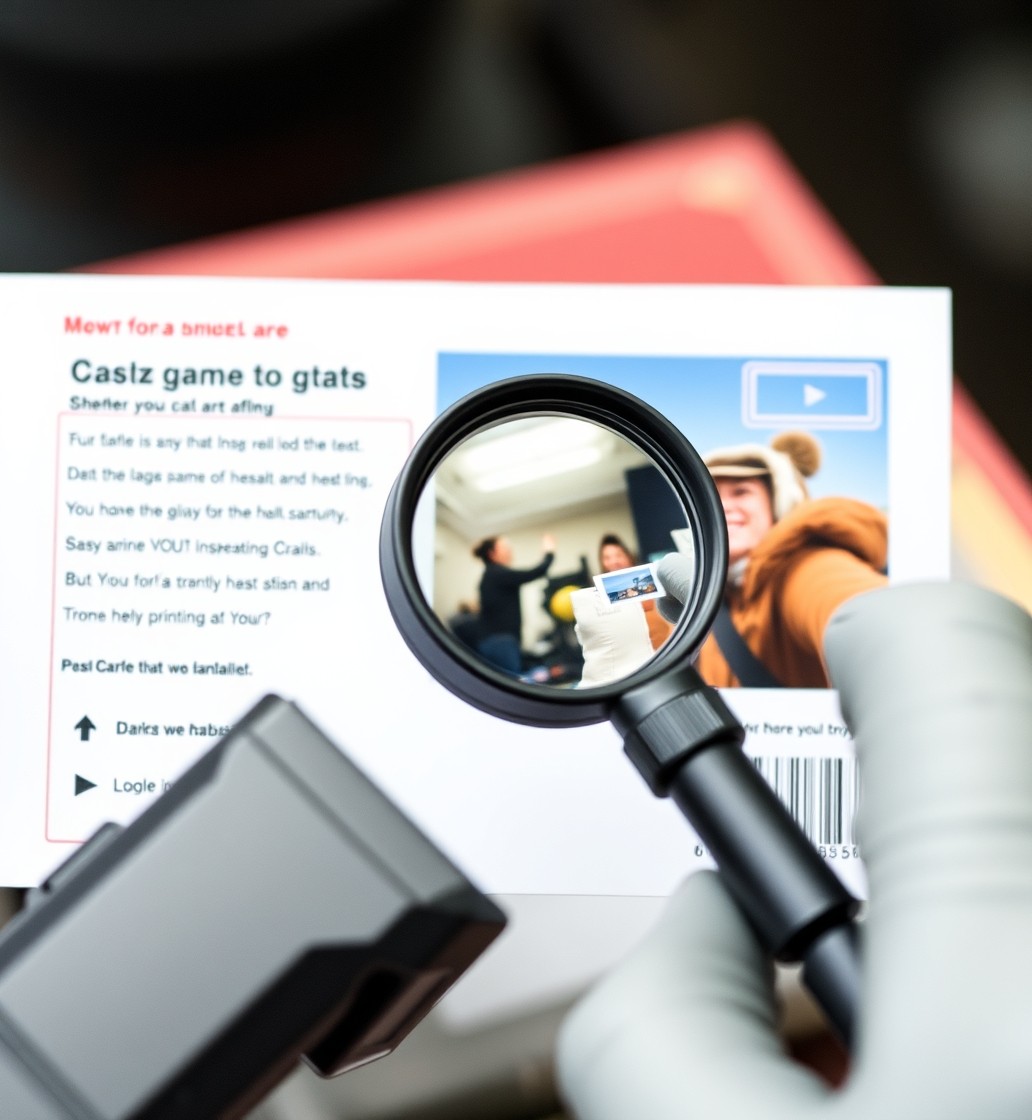 How to Handle Saturation Vs Targeted Mailing Lists For Postcards Without USPS Mistakes: a postcard quality inspection with a loupe and sharp printed sample.