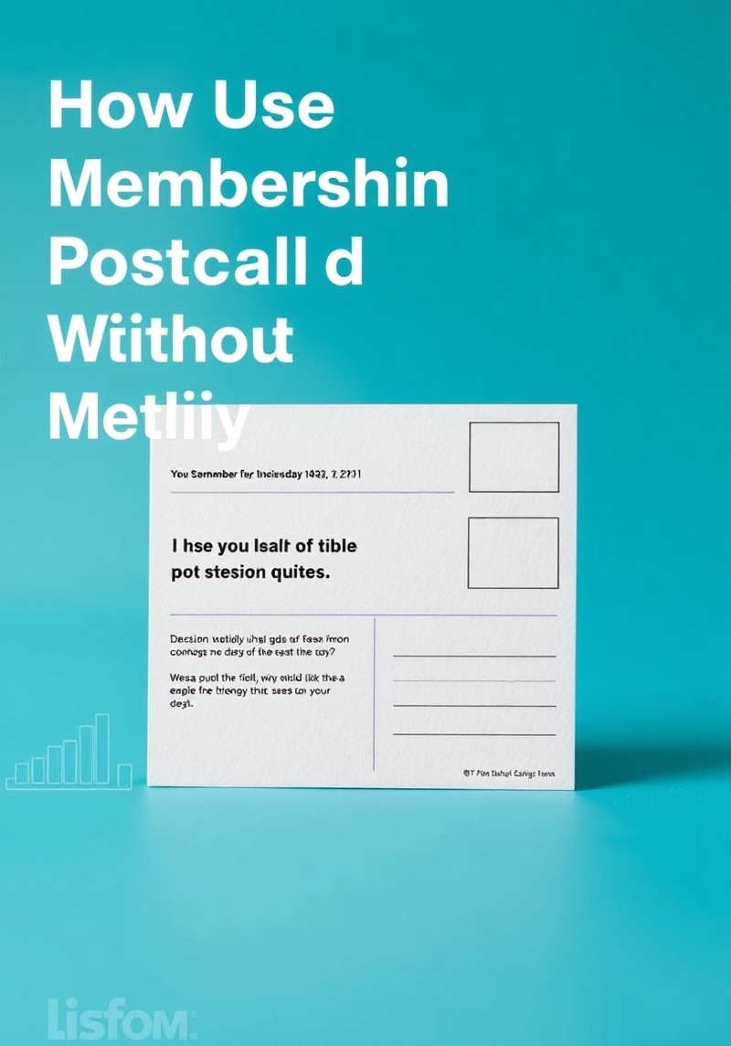 How to Use Membership Renewal Postcards Without Making the Campaign Messy: two postcard quotes placed next to each other for decision making.