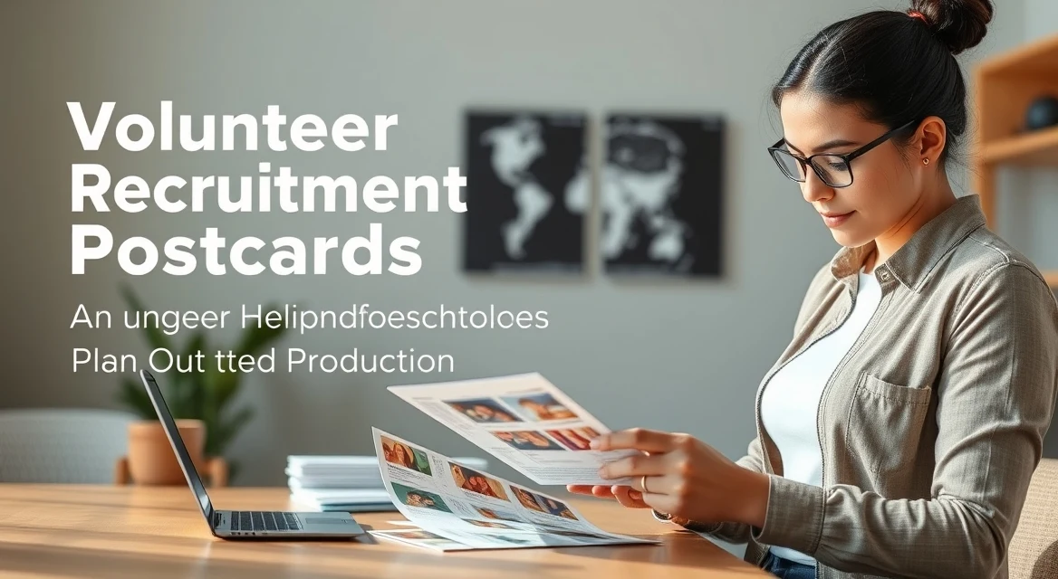 Volunteer Recruitment Postcards: An Event or Community Postcard Plan With Better Response: a nonprofit coordinator comparing postcard layouts for a neighborhood promotion.