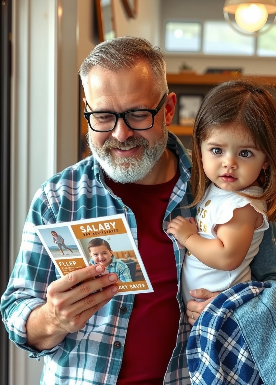 Baby Announcement Postcards: A Creative Postcard Idea With Real Production Logic: a local business owner comparing postcard layouts for a neighborhood promotion.