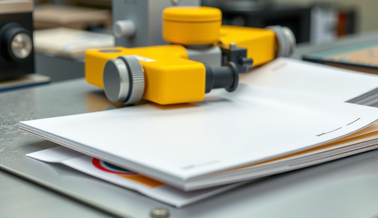 Postcard Proof Policy Comparisons: A Better Way to Compare Postcard Printing Vendors: a finishing check scene showing clean trim, sharp corners, and consistent color.