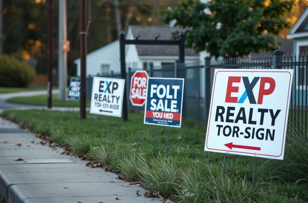 Advertising Yard Signs Roadside Neighborhood 1128x744 1