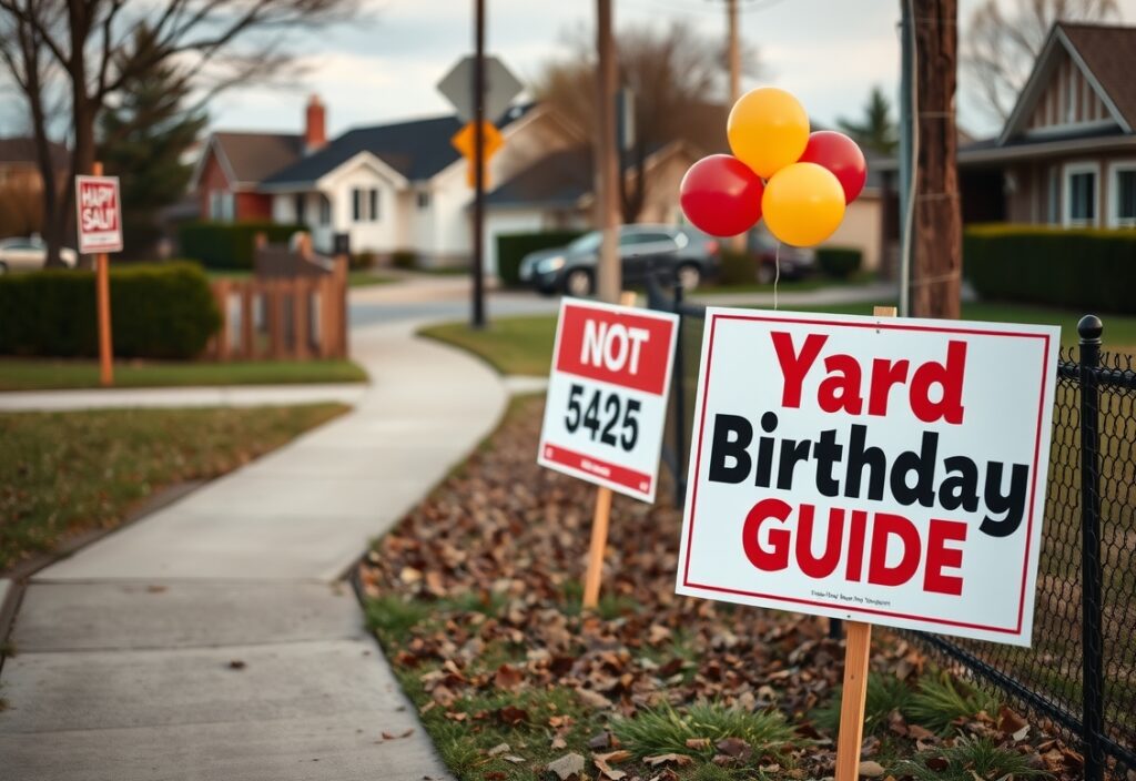 Advertising Yard Signs Roadside Neighborhood 1128x776 6