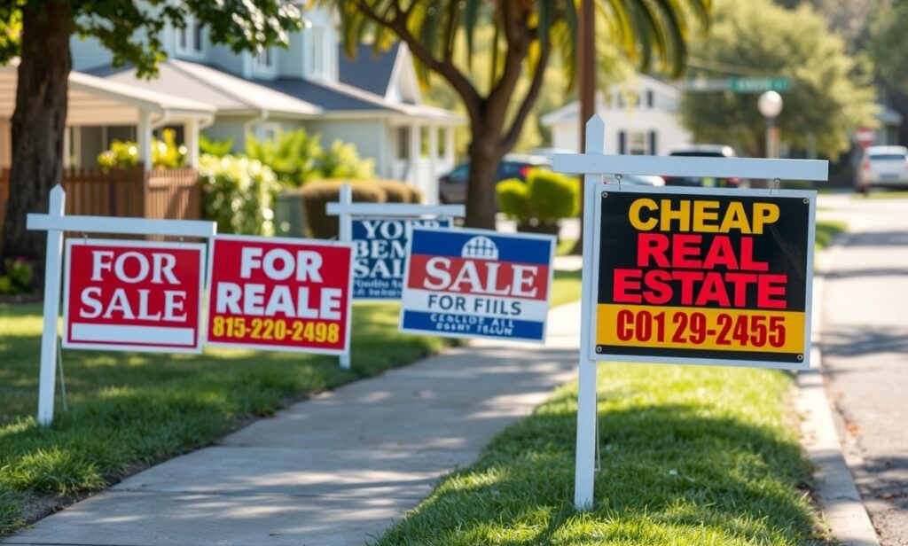 Advertising Yard Signs Roadside Neighborhood 1184x712 1