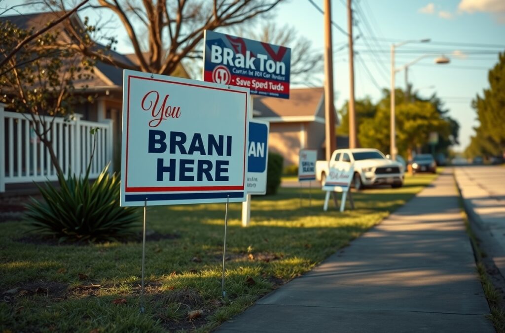 Advertising Yard Signs Roadside Neighborhood 1200x792 1