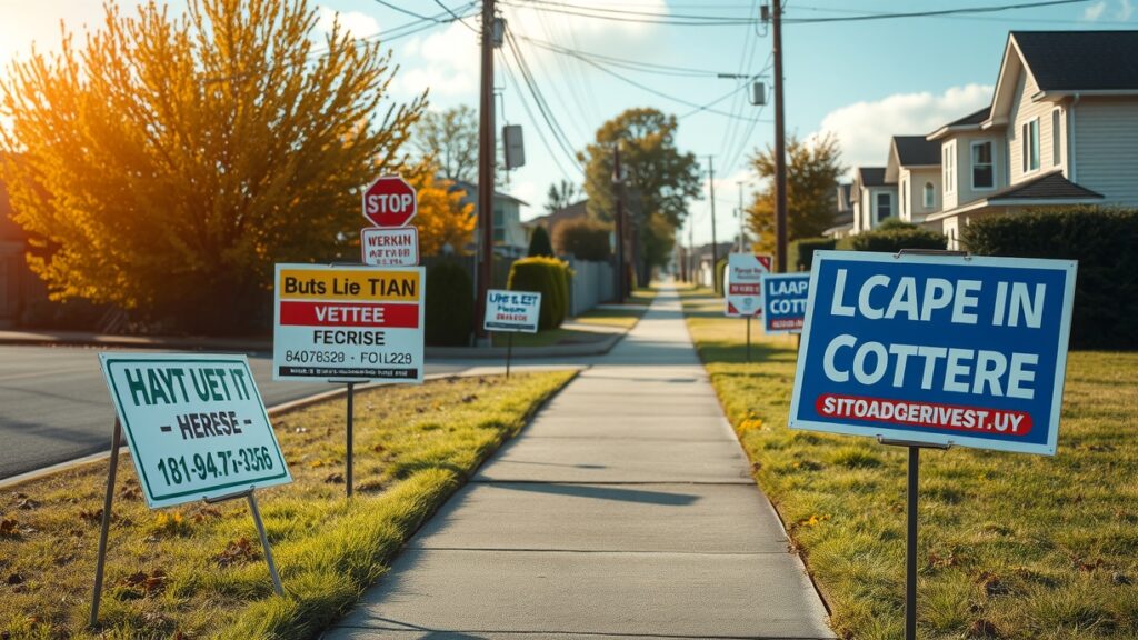 Advertising Yard Signs Roadside Neighborhood 1224x688 1