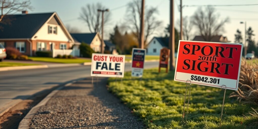 Advertising Yard Signs Roadside Neighborhood 1272x640 1