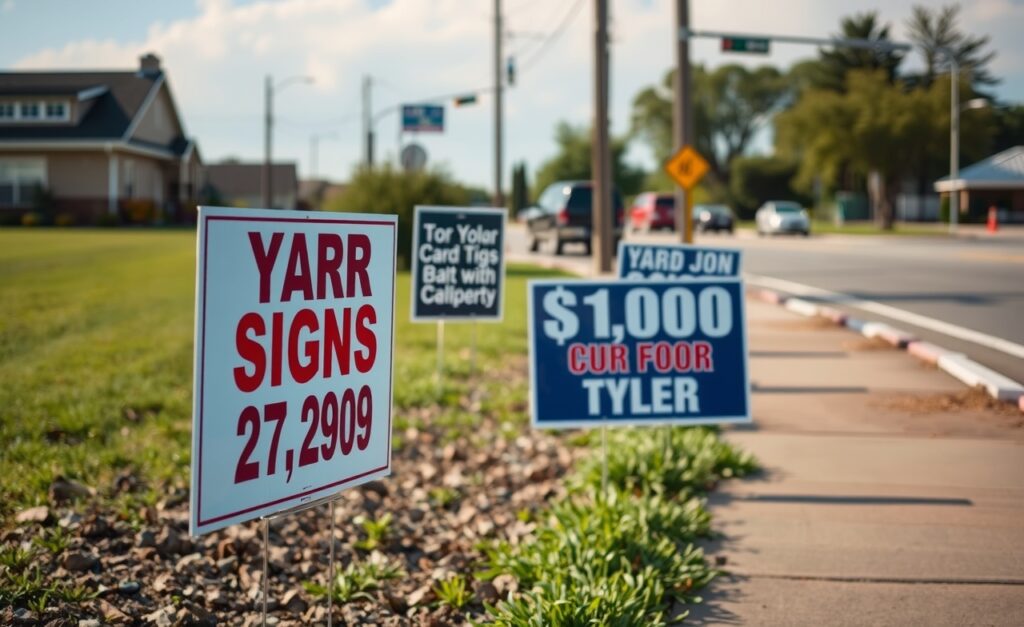 Advertising Yard Signs Roadside Neighborhood 1280x784 1
