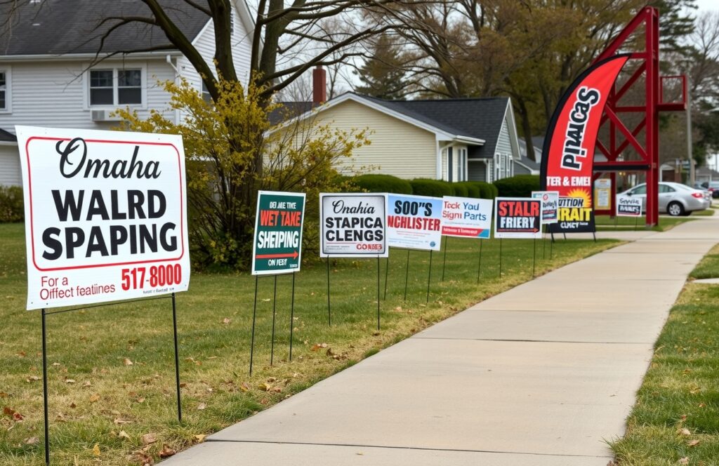 Advertising Yard Signs Roadside Neighborhood 1320x856 1