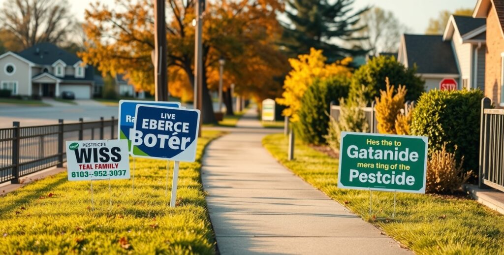 Advertising Yard Signs Roadside Neighborhood 1328x672 1