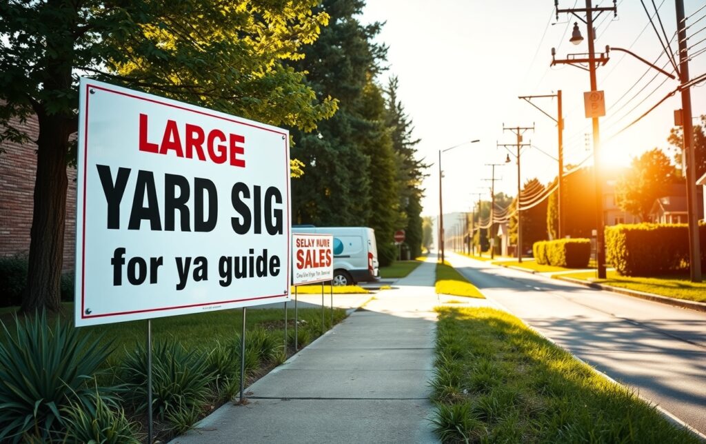 Advertising Yard Signs Roadside Neighborhood 1336x840 1