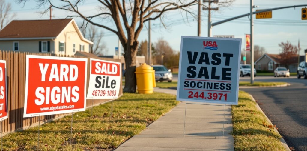 Advertising Yard Signs Roadside Neighborhood 1344x664 1