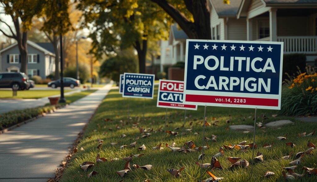 Advertising Yard Signs Roadside Neighborhood 1392x800 1