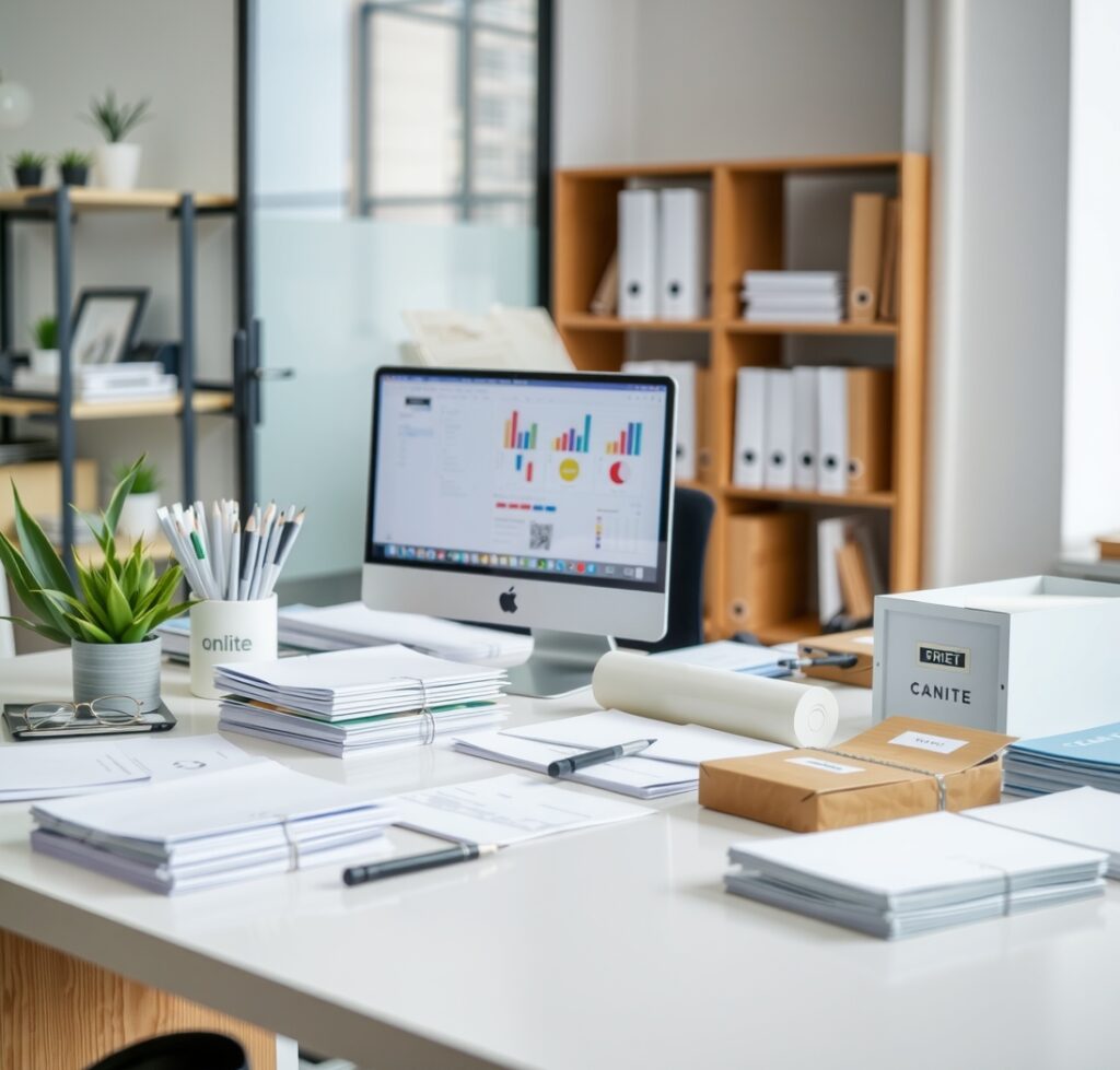 Branded Desk Printed Documents Mailing 1096x1048 1