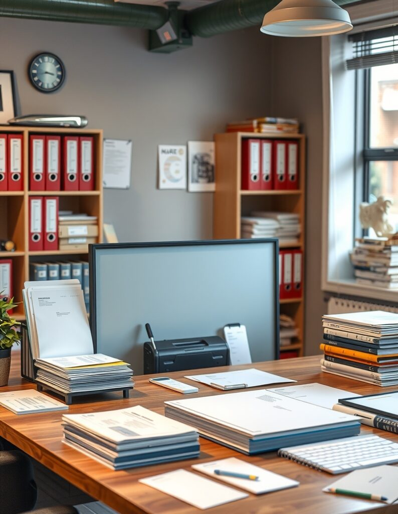 Branded Desk Printed Documents Mailing 800x1032 6