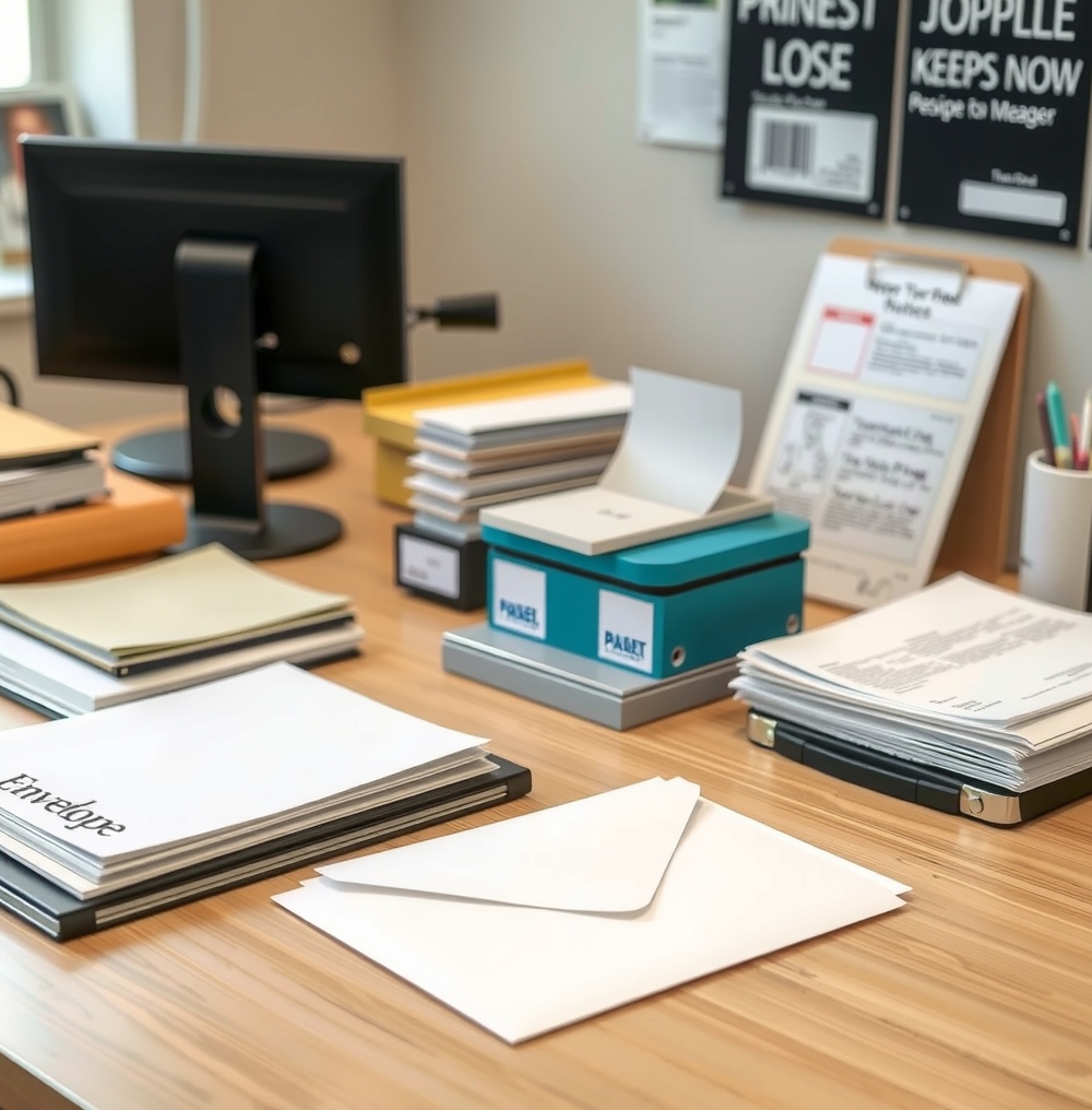 Branded Desk Printed Documents Supplies 1000x1016 1