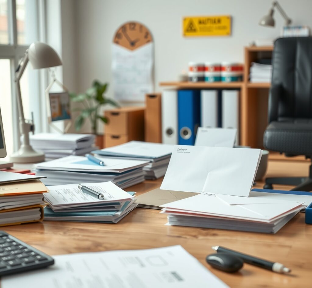 Branded Desk Printed Documents Supplies 1040x960 1