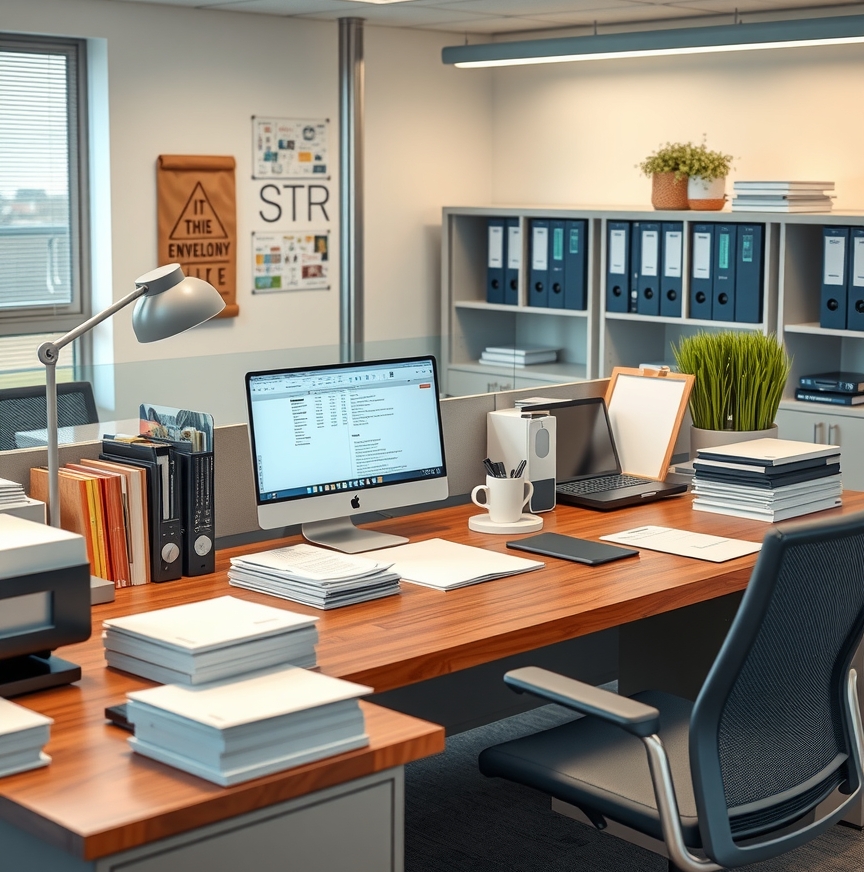 Branded Desk Printed Documents Supplies 864x872 1