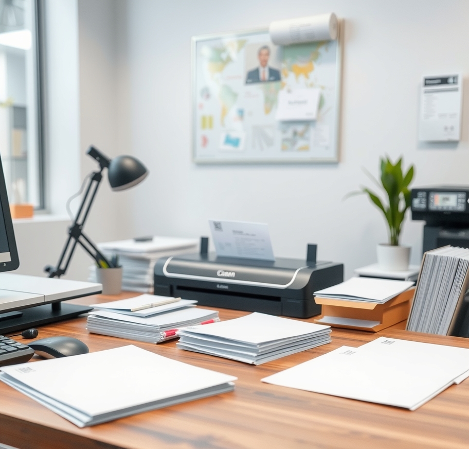 Branded Desk Printed Documents Supplies 912x872 3