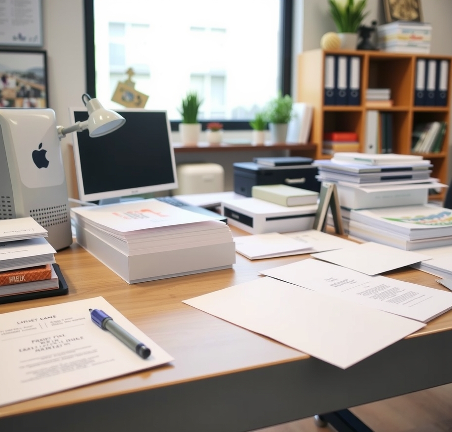 Branded Desk Printed Documents Supplies 920x880 1