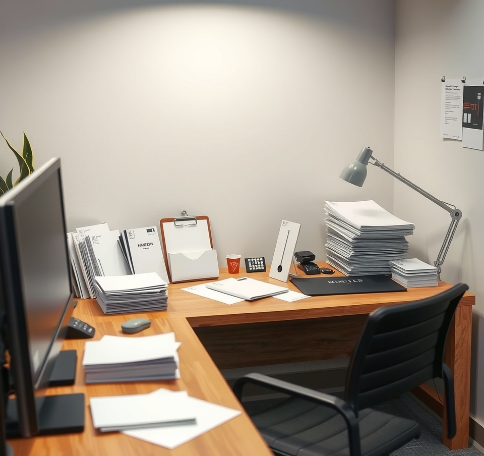 Branded Desk Printed Documents Supplies 960x904 1