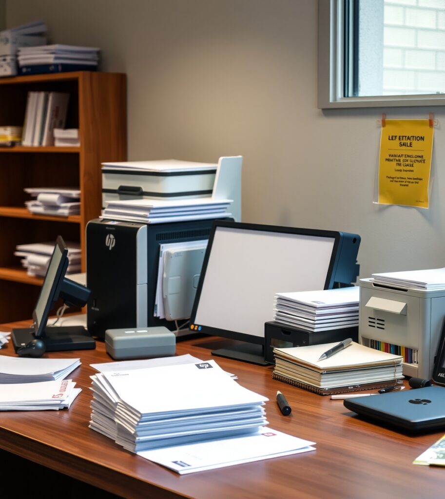 Branded Stationery Desk Printed Documents 1056x1184 3