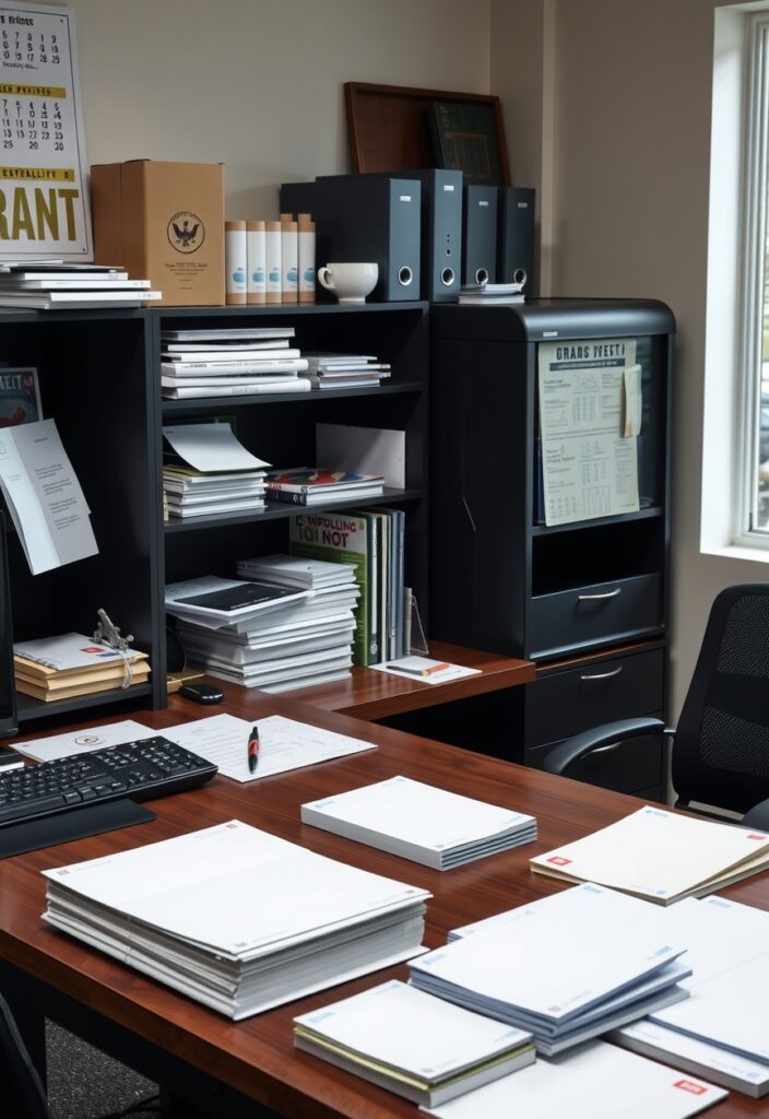 Branded Stationery Desk Printed Documents 864x1256 3
