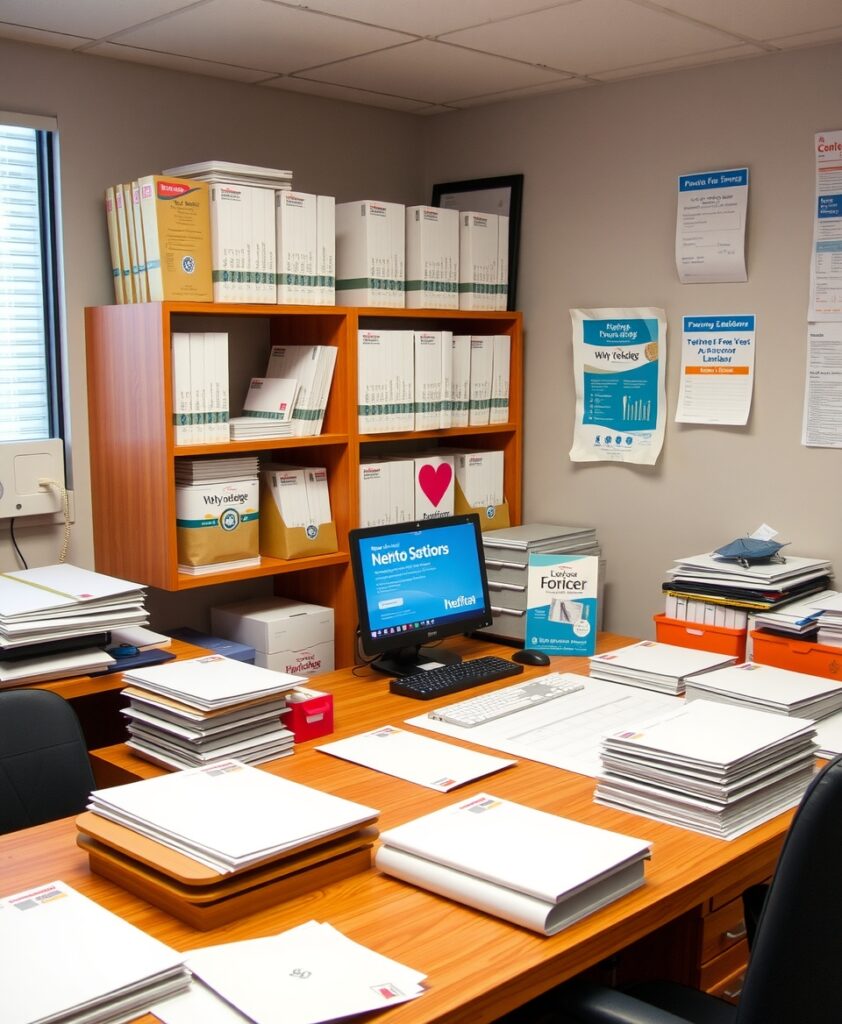 Branded Stationery Desk Printed Documents 960x1168 3