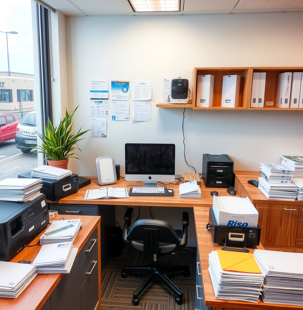 Branded Stationery Desk Printed Documents 992x1016 3