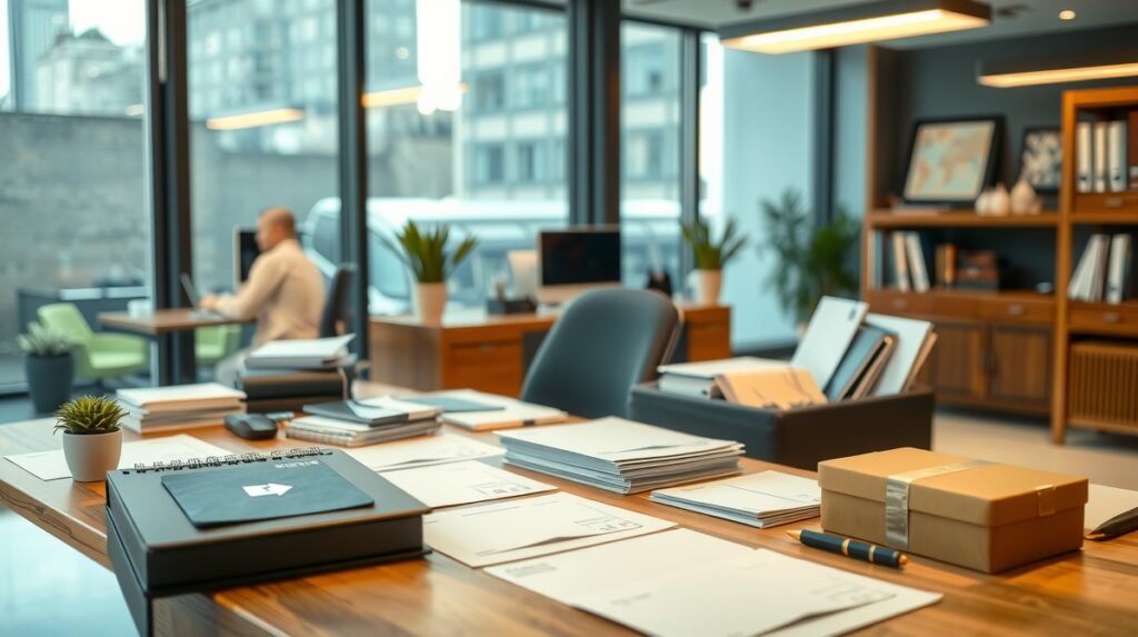 Branded Stationery Desk Printed Envelopes 1200x672 1