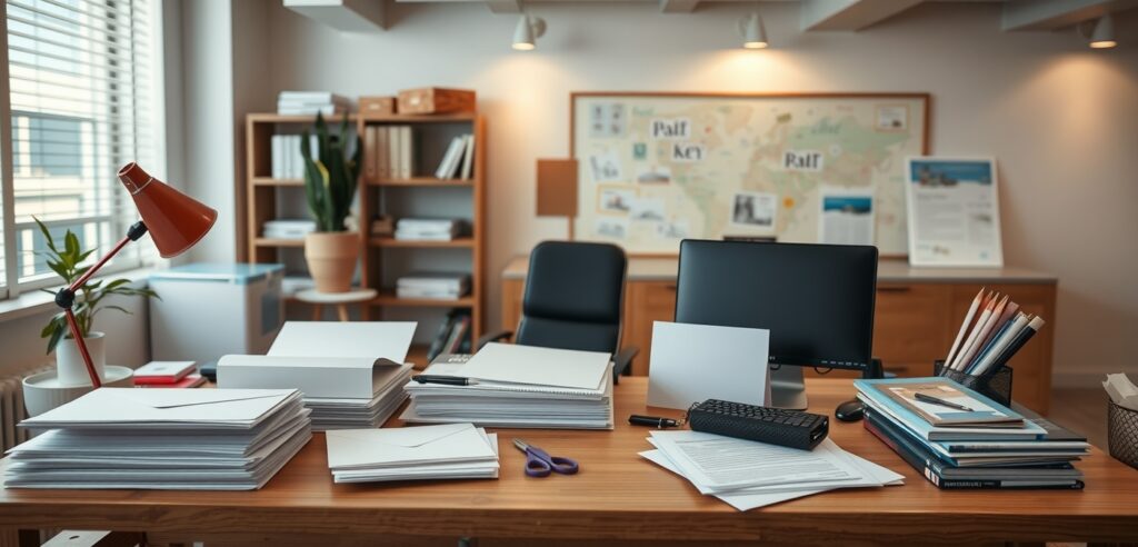 Branded Stationery Desk Printed Envelopes 1400x672 4