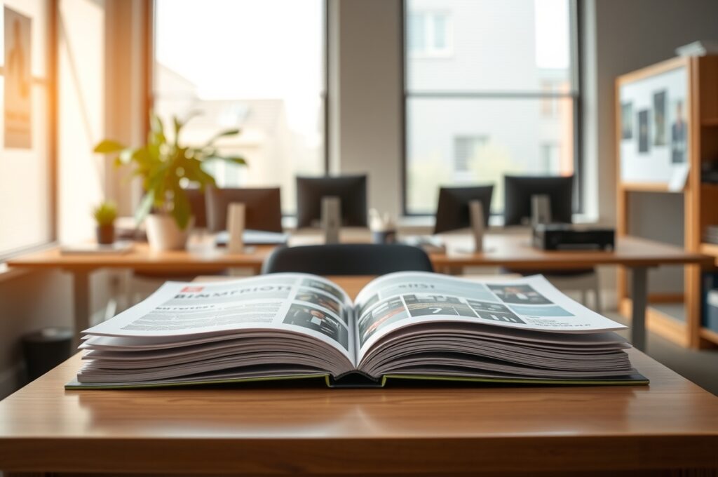Clean Tabletop Open Folded Brochures 1168x776 1