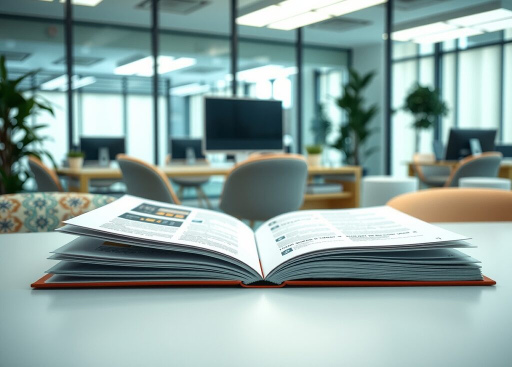 Clean Tabletop Open Folded Brochures 1216x872 1