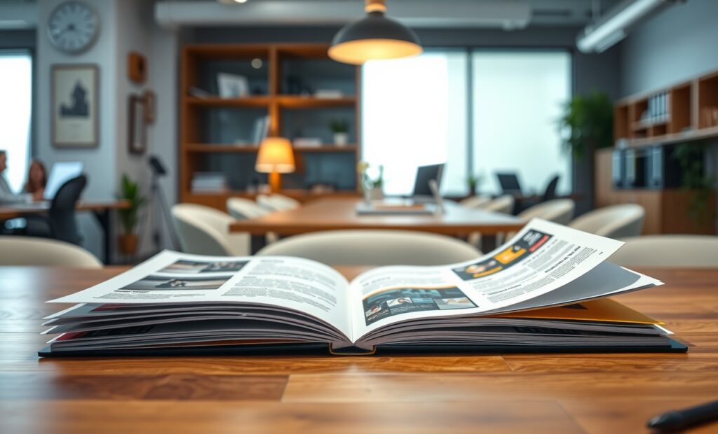 Clean Tabletop Open Folded Brochures 1256x760 1