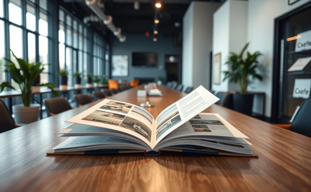 Clean Tabletop Open Folded Brochures 1264x784 1