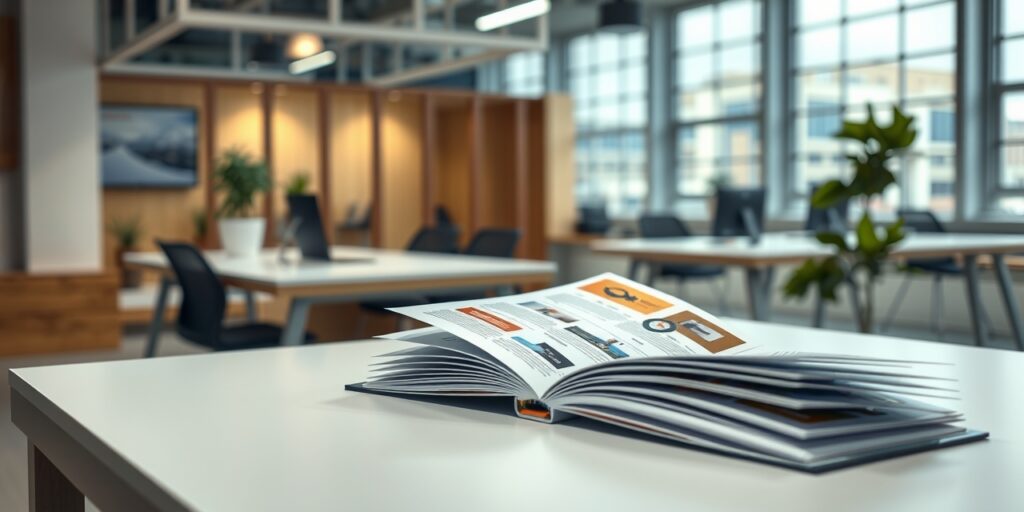 Clean Tabletop Open Folded Brochures 1280x640 1
