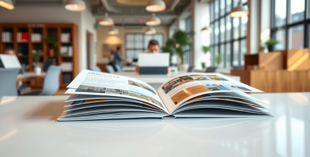 Clean Tabletop Open Folded Brochures 1280x648 1