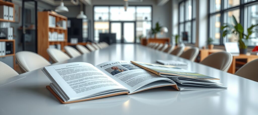 Clean Tabletop Open Folded Brochures 1360x608 1
