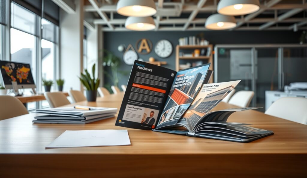 Clean Tabletop Open Folded Brochures 1368x792 1