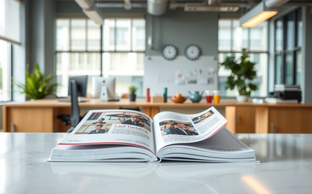 Clean Tabletop Open Folded Brochures 1440x872 1