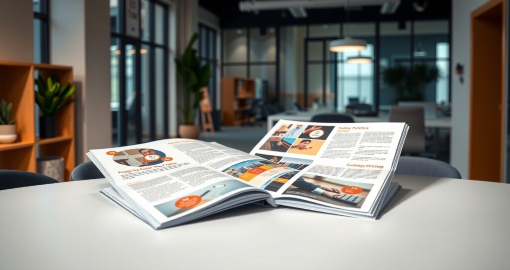 Clean Tabletop Open Folded Brochures 1448x744 3