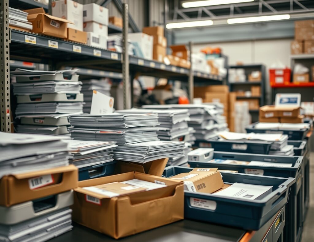 Mail Prep Workspace Postcard Stacks 1104x848 1