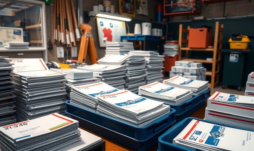 Mail Prep Workspace Postcard Stacks 1112x664 1