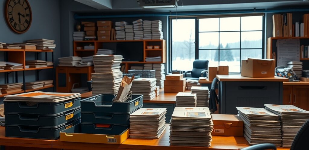 Mail Prep Workspace Postcard Stacks 1216x592 1