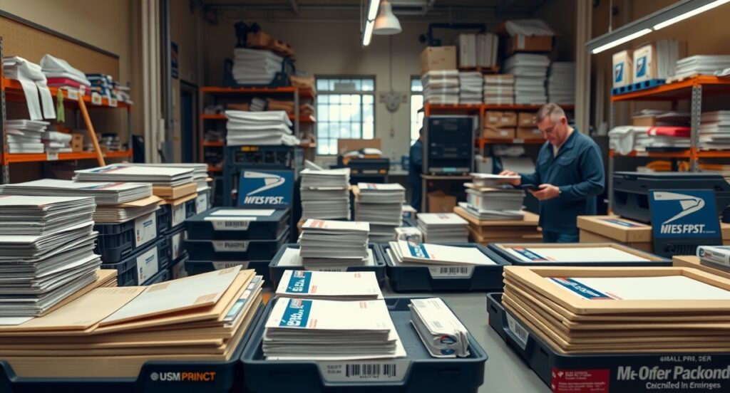 Mail Prep Workspace Postcard Stacks 1216x656 1