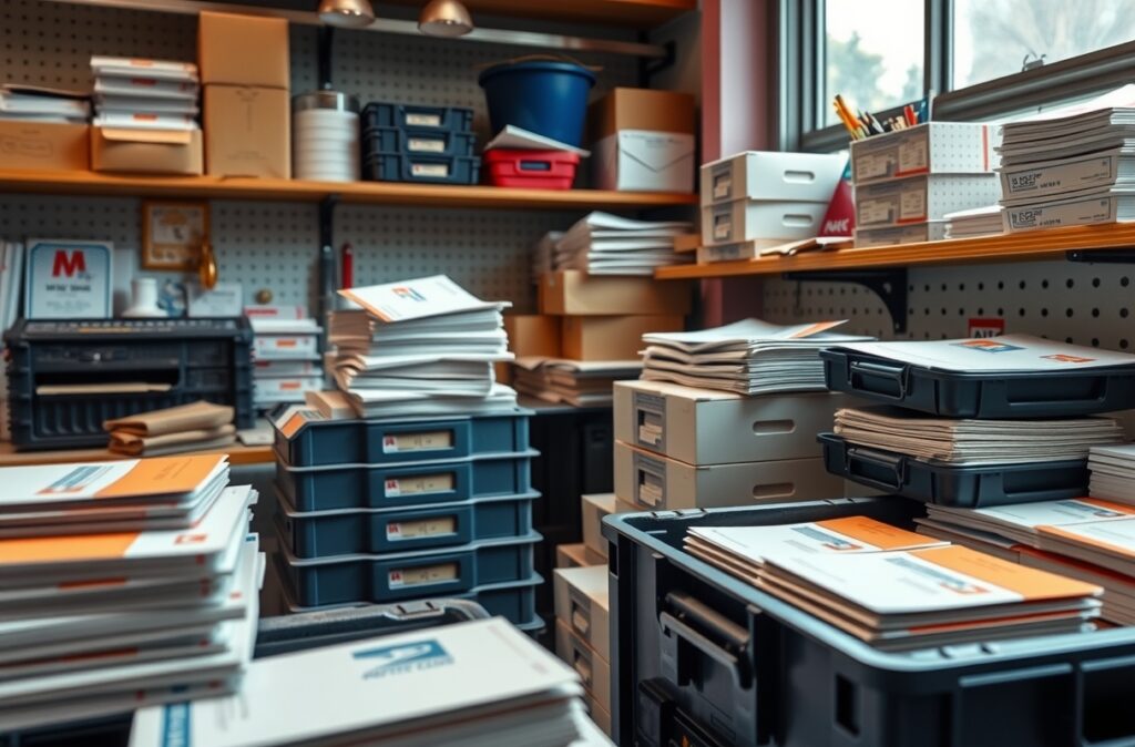 Mail Prep Workspace Postcard Stacks 1216x800 1